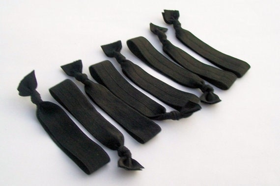 8 Hair Ties, Pick a Color, The Basics Pack by Lucky Girl