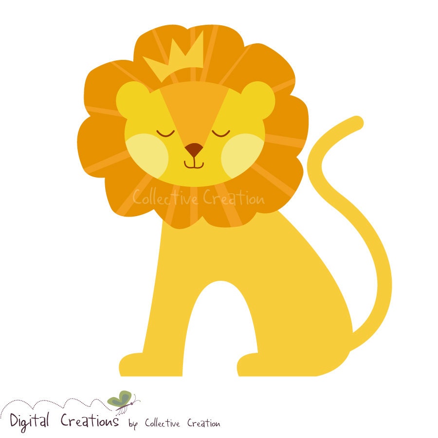 baby lion clipart - photo #24