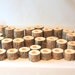 Rustic Wedding Pine Log Tealight Candle Holders - set of 30 holders, rustic wedding, woodland wedding, country wedding decorations