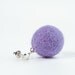 Pastel Colour Felt Earrings Set of 3 Post Stud Small Short Summer Earrings