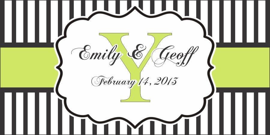 Wedding Stickers 4" x 2" - 100 Printed Welcome Bag Labels Il_570xn