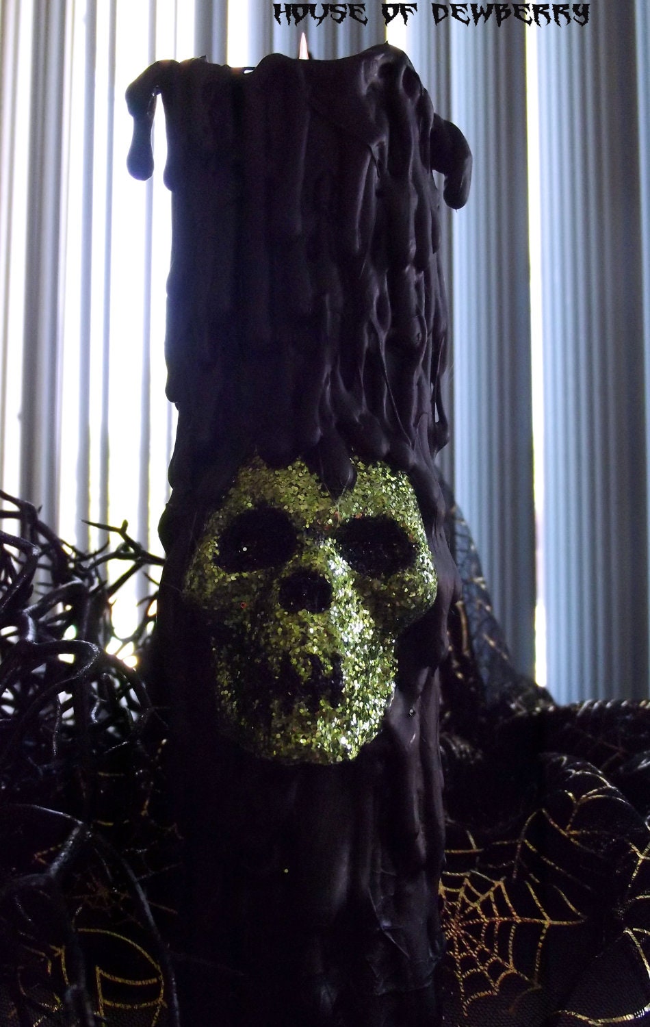 Halloween Faux Candle Prop