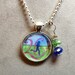 Marathon Runner  Pendant or Keychain