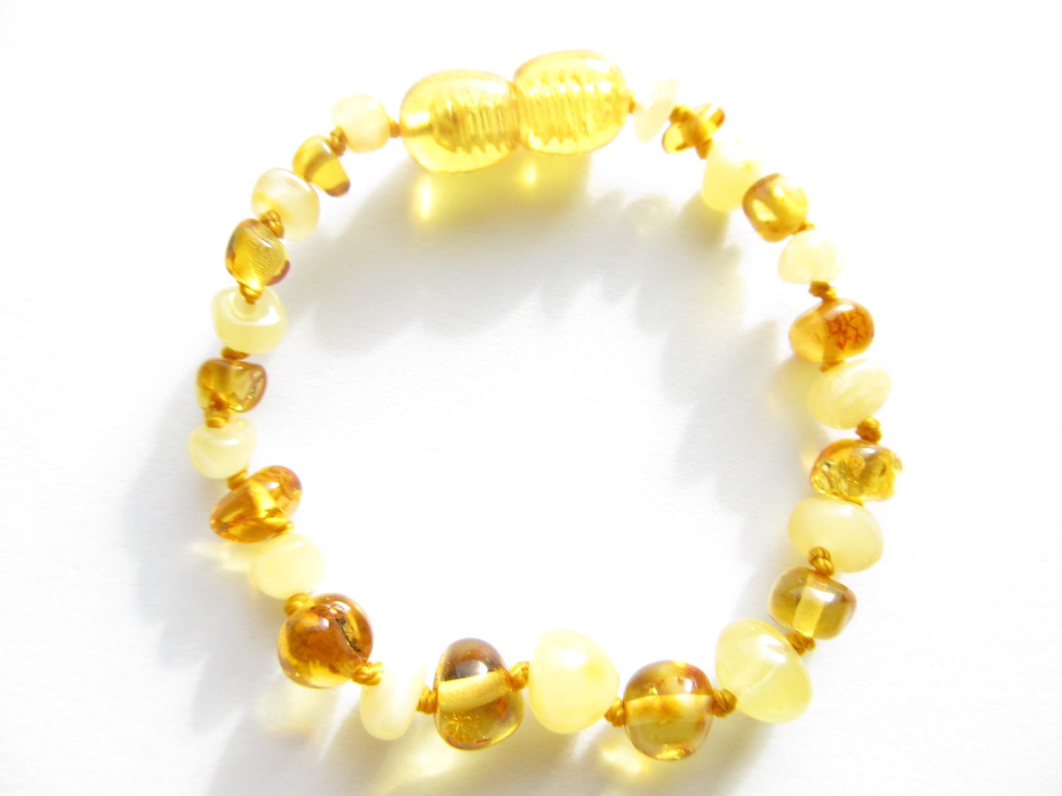 Baltic Amber Baby Teething Bracelet/Anklet