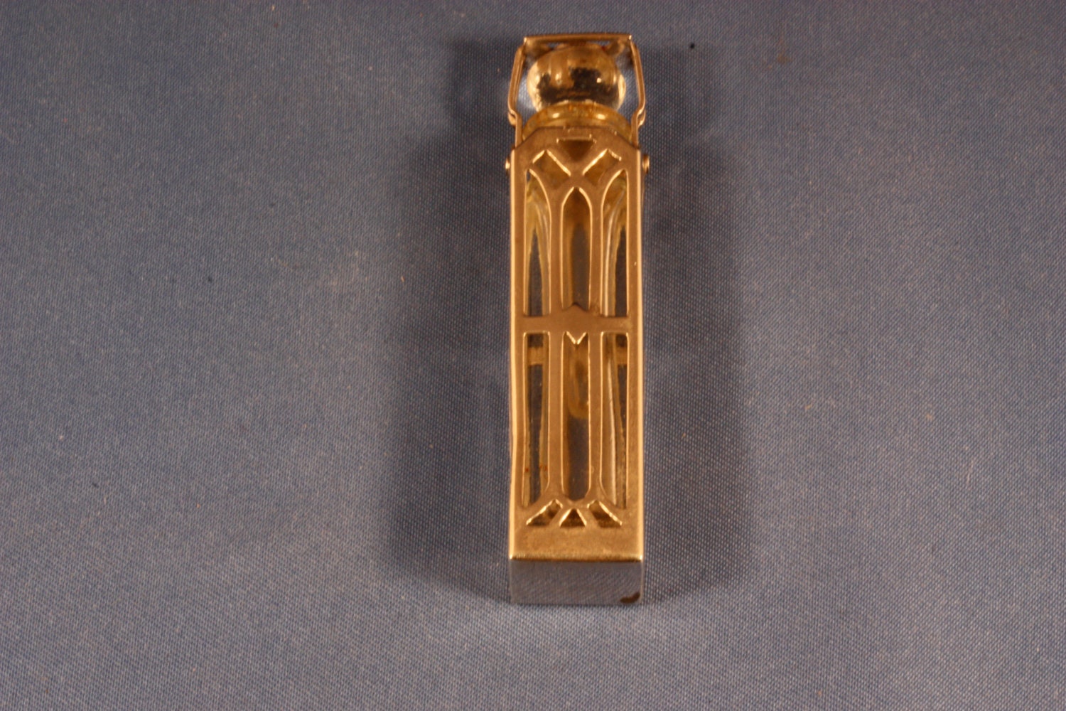 Art Deco Wells Sterling Silver Perfume Bottle