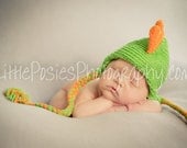 Dinosaur Hat Crochet Dino TRex Beanie Boy Girl Made to Order