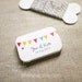 Colorful Bunting Flags Personalized Large Gift Tags - Wedding Favor Tags - Thank you tags - Gift Tags - Set of 24 (Item code: J317)