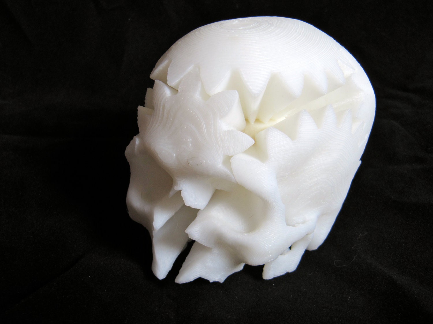 Skull Gift 3D Printed Rotating Skull Gear