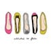 Ballerina Flats - 8x10 Illustration Print, Digital Art