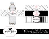 Classy and Chic Collection - Printable Water Bottle Labels