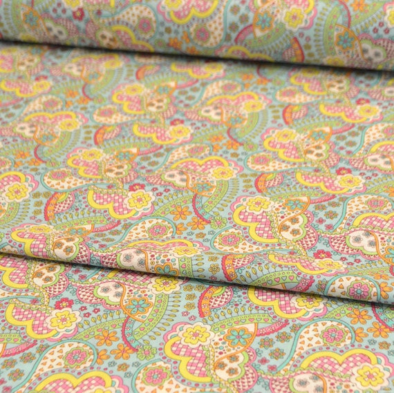 Liberty Lifestyle Virginia Fabric in Blue - 1 Yard