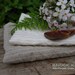 Tea Towels Set of 2 From Eco Friendly Linen Rustic Country Feeling Wrinkled Texture