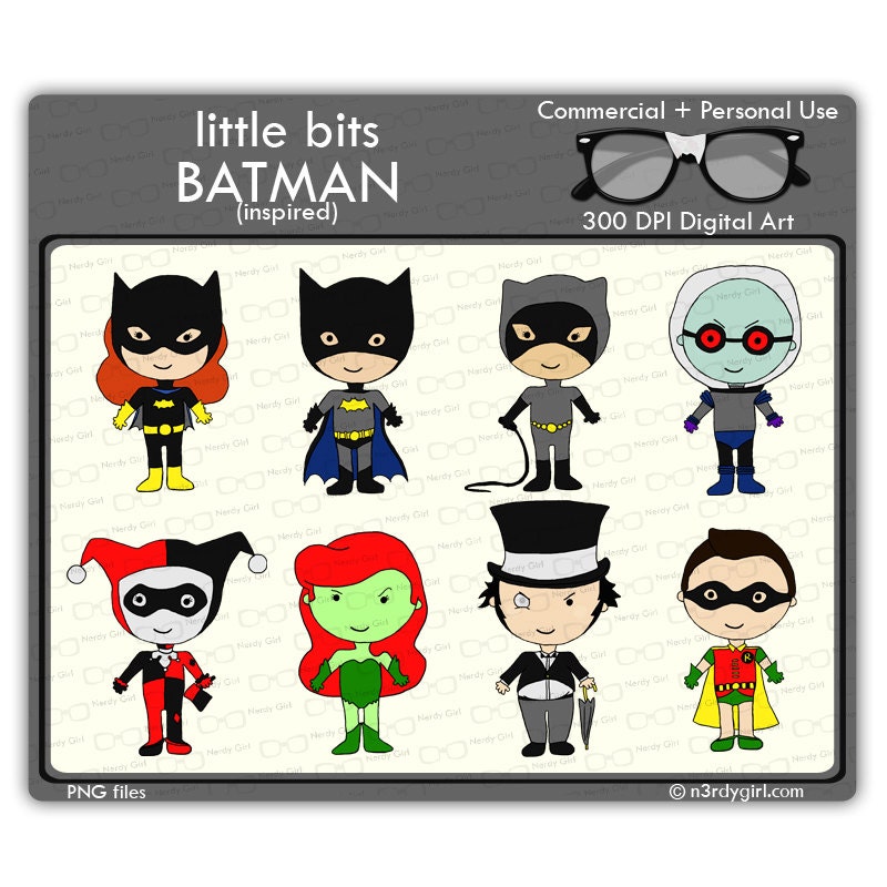 Batgirl Clipart