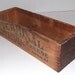 Antique Wooden Cheese Box, Terminal Brand