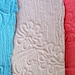 Handmade Paper Recycled Flowers Texture