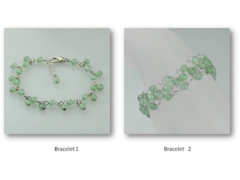 Chandelier Earrings jade green beaded chinese dangle stone