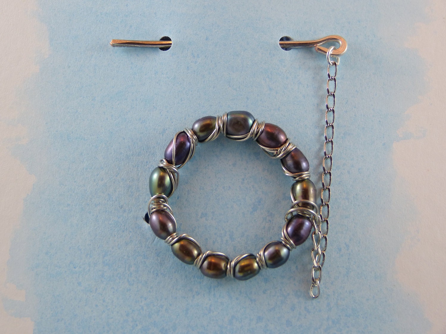 Freshwater Pearl Shawl Pin
