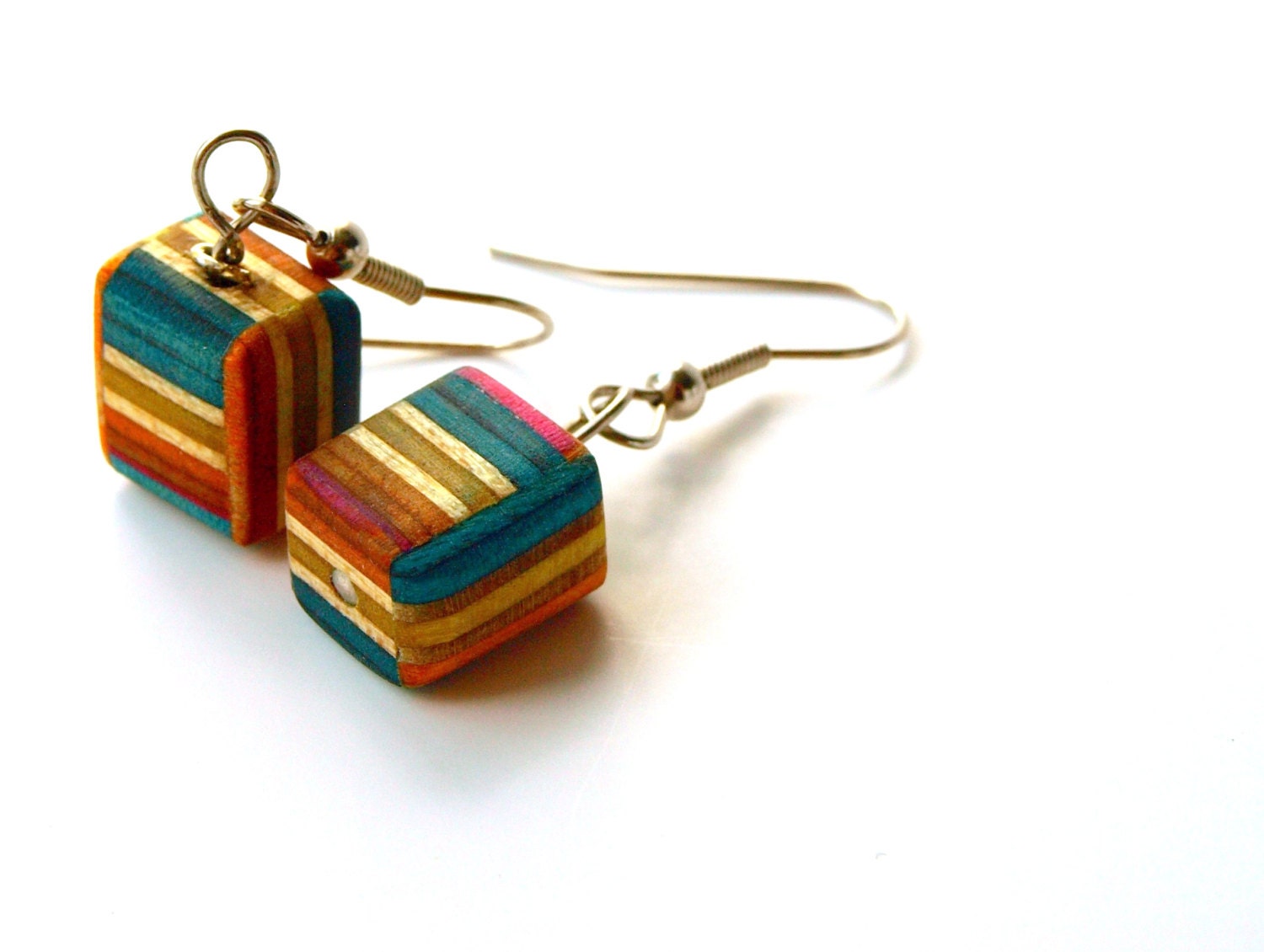 Skateboard Earrings