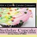 Buttercream Vanilla Birthday Cupcake Scented Eco-Soy Candle 6 oz Candle Tin