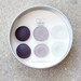 Glass Gem Magnets - Plum Purple FREE SHIPPING