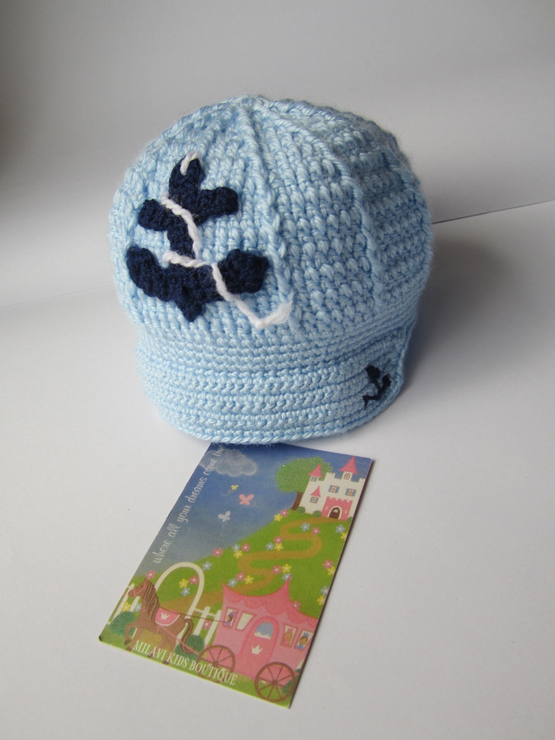 Crochet Baby Boy Hat, Anchor Boy Hat Crochet, Crochet Baby Newsboy Hat, Anchor Baby Boy Hat. Toddler Boy Brim Hat, Sailor Hat