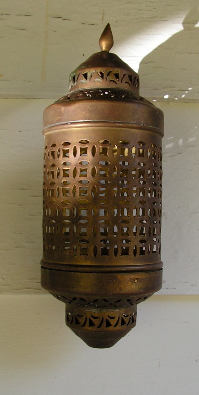 Antique Brass Lantern