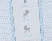 Printable Invitations- Shake, Rattle and Roll Baby Shower by Bloom in PINK OR BLUE