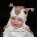 Owl Hat Pattern - us and uk Terms Available - Crochet Pattern 1 - Newborn to Adult Sizes - INSTANT DOWNLOAD