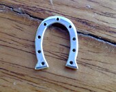 925 Sterling Silver Horseshoe Charm 13x10 mm