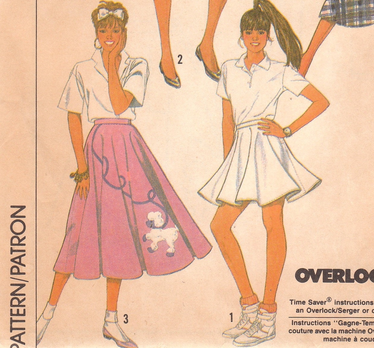 Circle Skirt Pattern Simplicity 8629 Size 10 12 14 Uncut