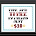 PATTERN ONLY - pick three patterns for ten dollars