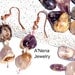 Earrings:  Spiritually Connected  Amethyst,  Dangling