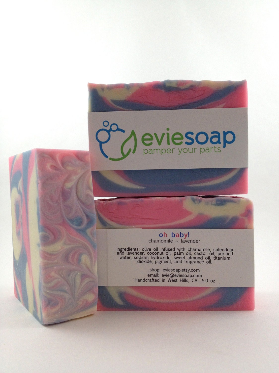 oh baby - Handcrafted Vegan Soap - lavender, chamomile