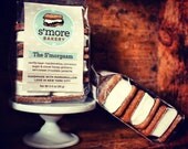 Six (6) Bite-Sized Vanilla Bean & Semisweet Chocolate Ganache S'mores with Handmade Marshmallows and Graham Crackers--The S'morgasm