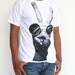 Finger T- Shirt -White Tshirt,Unisex T-shirt, Short Sleeved Shirt Available In Size M,L.