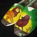 Custom Hand Painted Shoes - Lion King