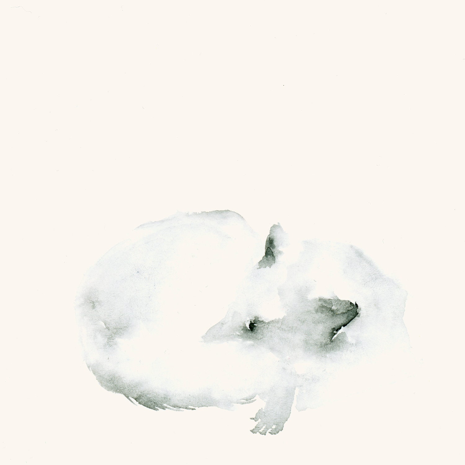 Fox Artwork - Woodland Animal Art Print from Original Watercolor
