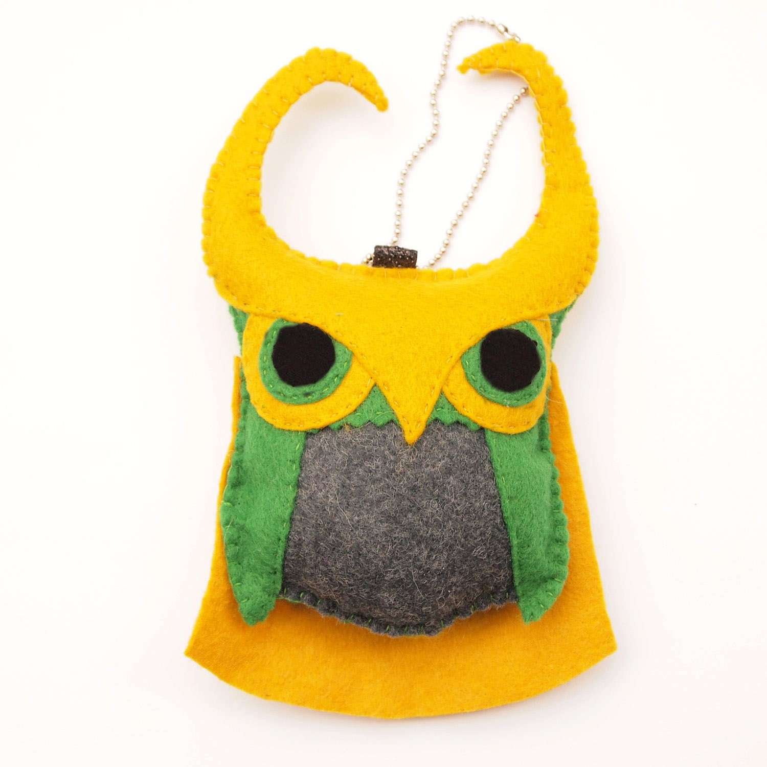 Loki Felt Owl Ornament