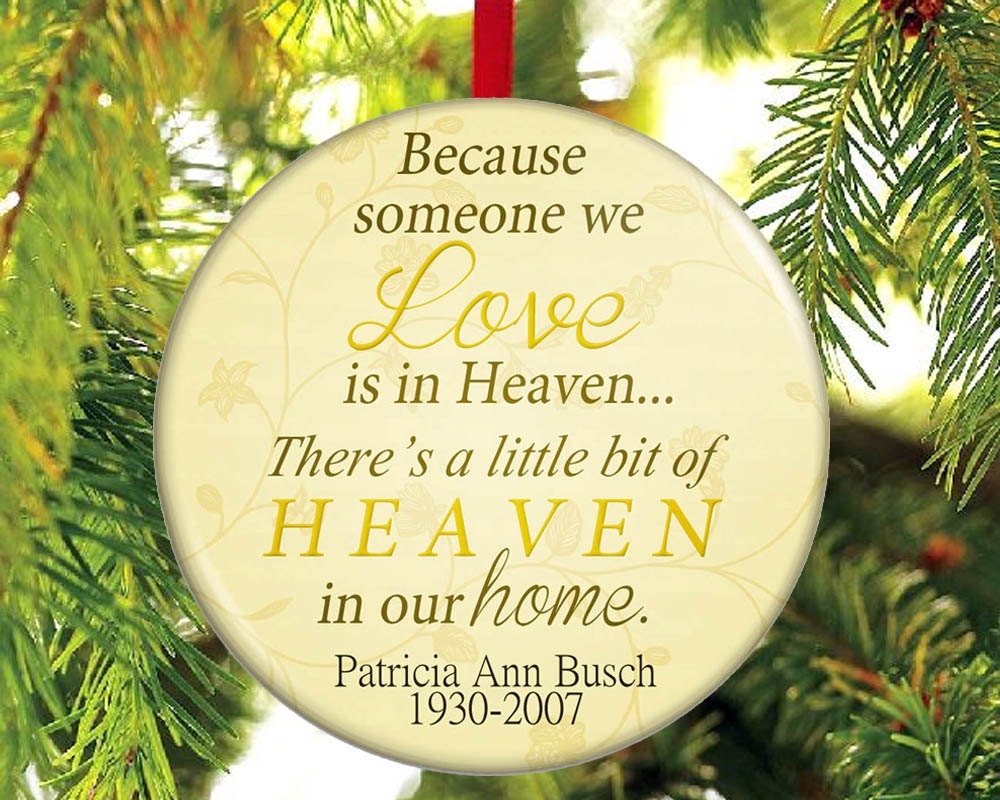 In loving Memory Christmas Ornament