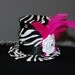 Feather Dress - Feather Tutu Dress - Zebra Tutu Dress - Zebra Dress - Girls Feather Dress