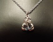 Walking Disaster Inspired - Tiny Charm and Crystal Necklace