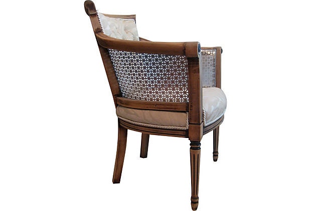 French Modern Rustic Chic Vintage Chair