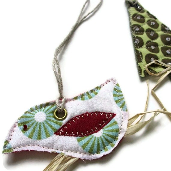 Christmas Gift Tags, Reusable Gift Tags, Rustic Ornaments