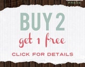 Buy 2 Get 1 Free - Card Templates, Frames and Photo Overlays