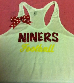 CUSTOMIZE YOUR Favorite Team - Niners Football Tank Top