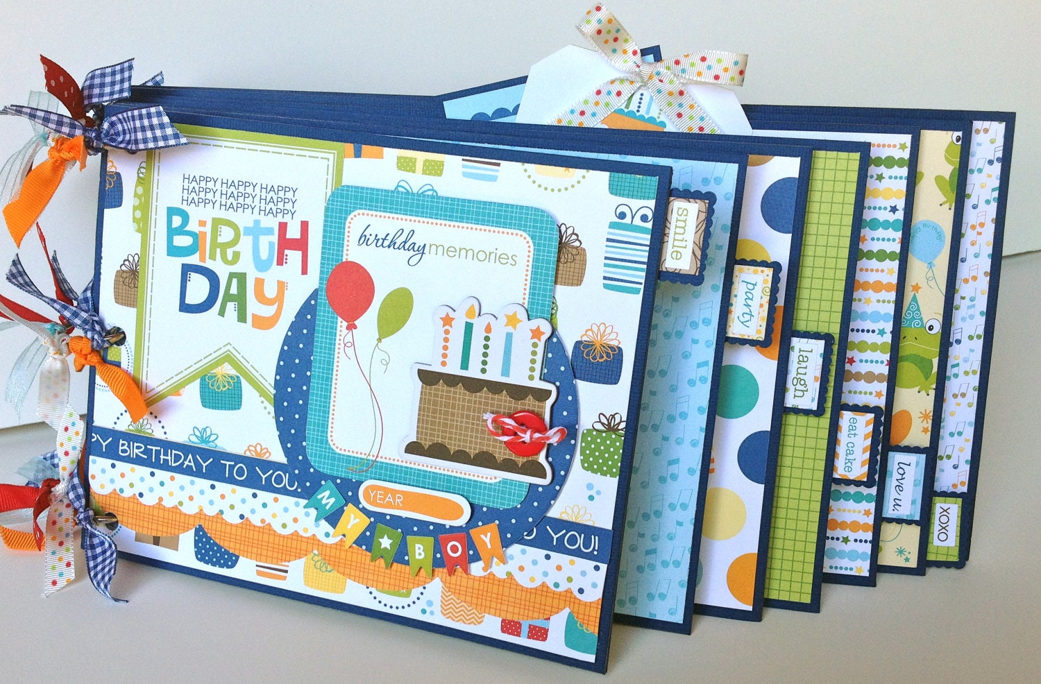 Scrapbook Kit Mini Album 'Birthday Boy'