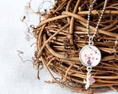 Wearable Art - Jewelry - Photography - Necklace - Sterling Silver - Gift For Her - Flower Photography - BLintonPhotography