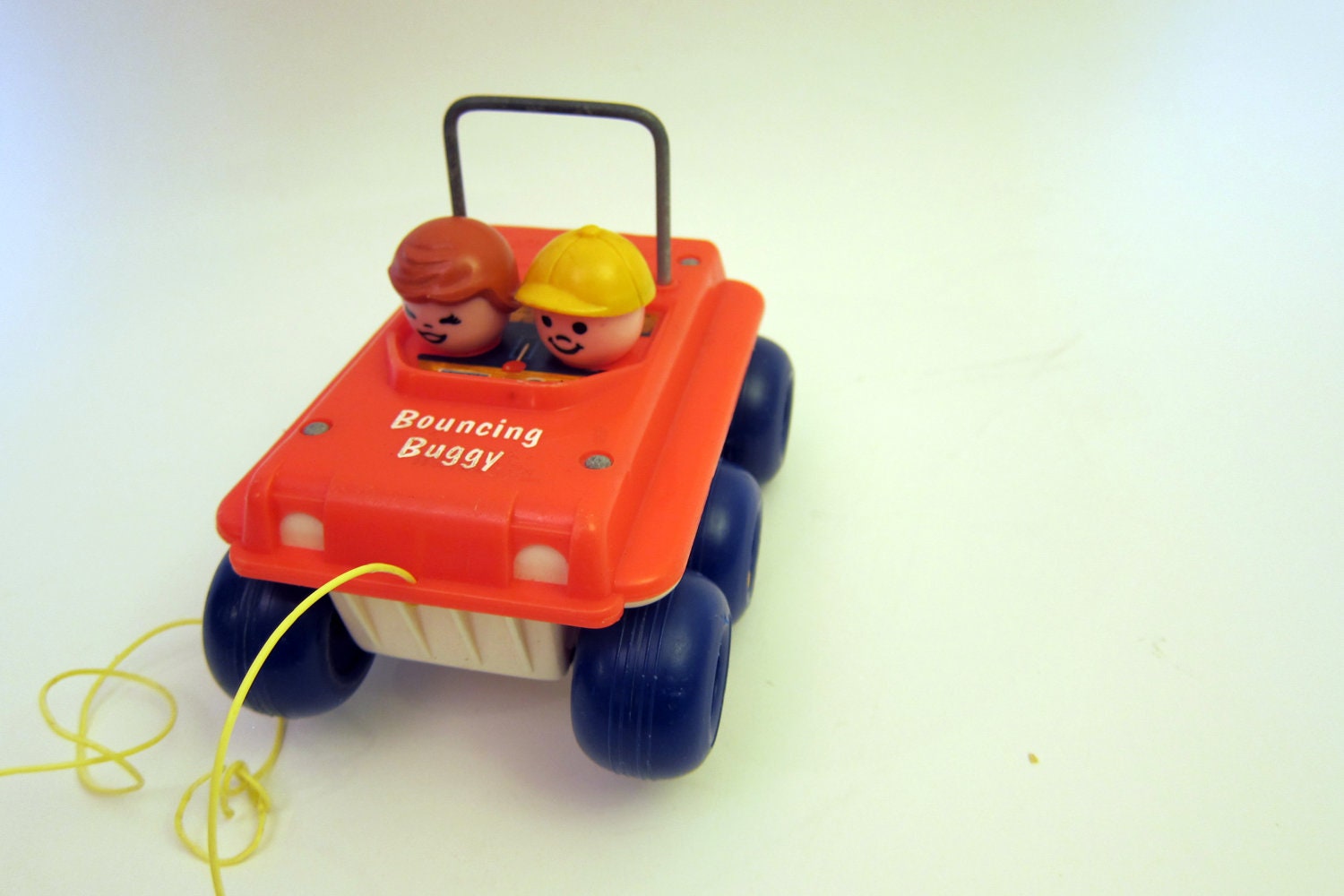 Fisher price Bouncy Buggy toy vintage 70s Toy 1973 Toy 122
