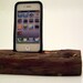 Rustic Red Wood iPhone 4 Charger - ICN 111