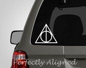 Harry Potter Inspired Deathly Hallow Car Decal